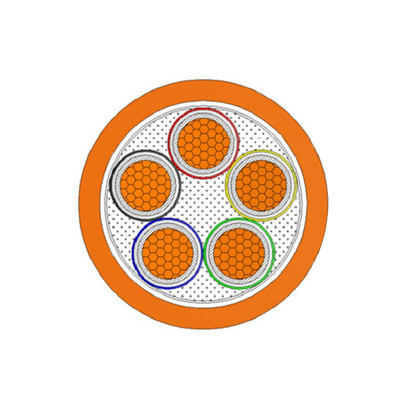 Flexibilný ohňovzdorný kábel pre menovité napätie 0,6/1kV