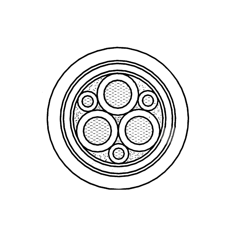 Napájací kábel s menovitým napätím do 6 kV vrátane pre frekvenčný transformátor