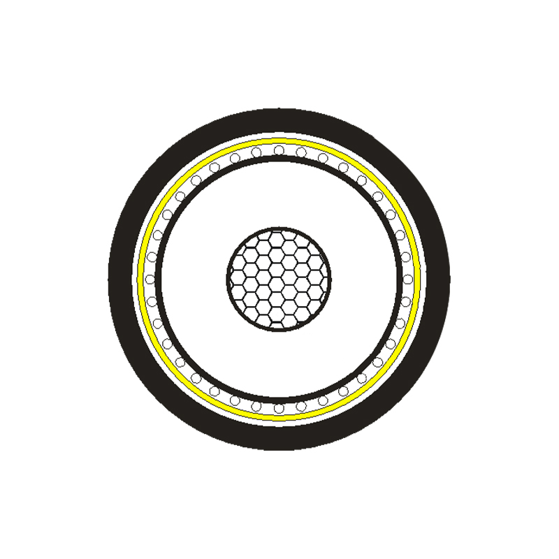 XLPE izolovaný napájací kábel pre menovité napätie 3,6/6kV -26/35kV