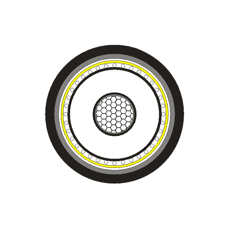 XLPE izolovaný napájací kábel pre menovité napätie 3,6/6kV -26/35kV