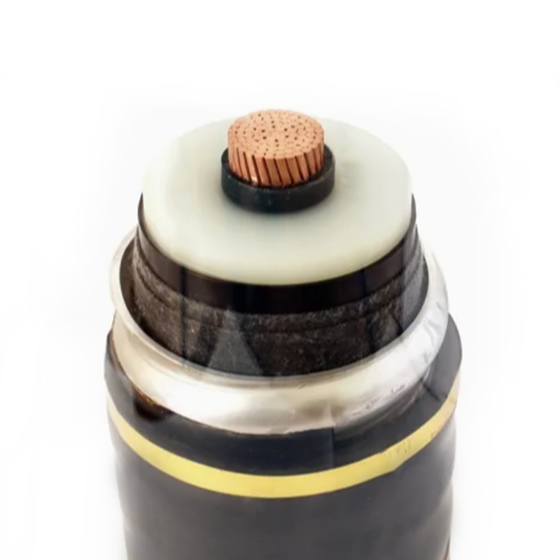XLPE izolačný kábel vlnitý hliníkový plášť pre menovité napätie 290/500 kV