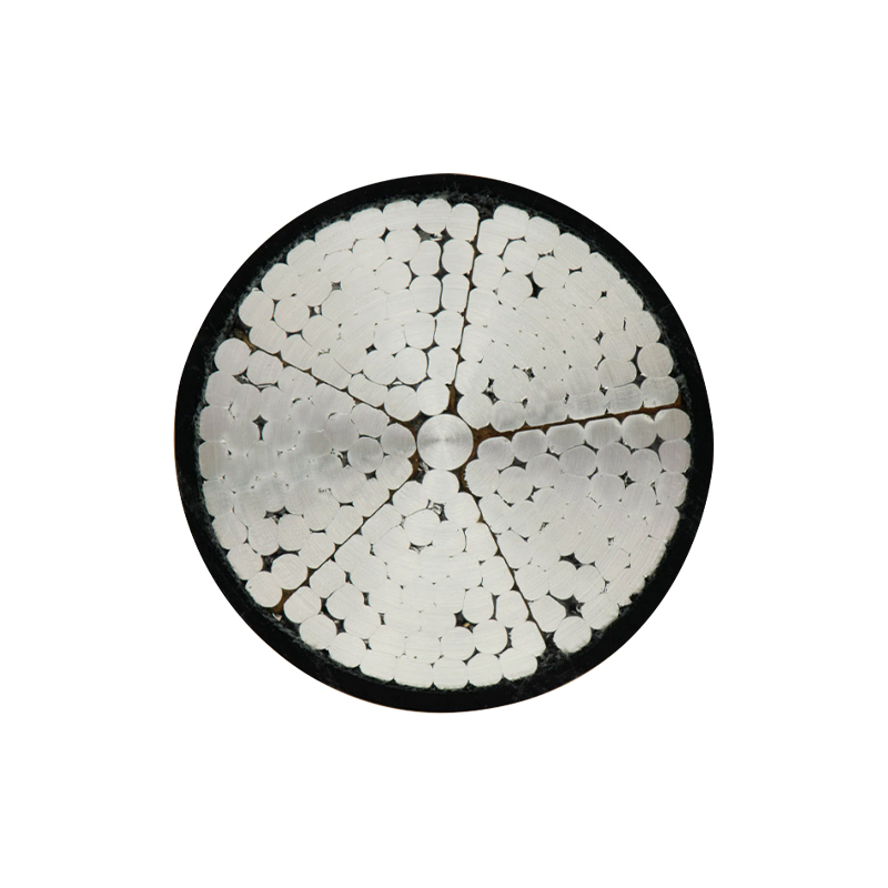 XLPE izolovaný napájací kábel pre menovité napätie 3,6/6kV -26/35kV